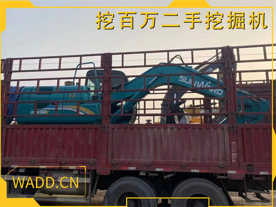 山河智能90二手挖掘機直接發(fā)貨湖北荊州